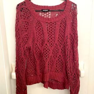 Crochet sweater